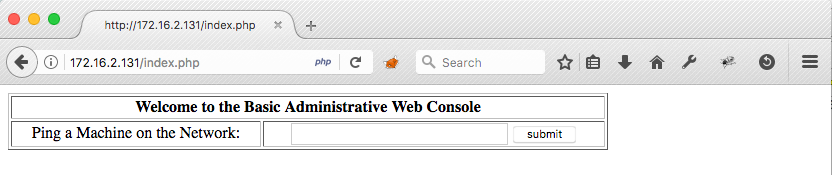 Basic-Administrative-Web-Console