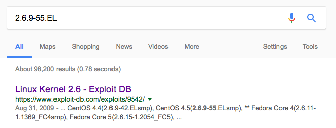 Google-2.6.9-55.EL