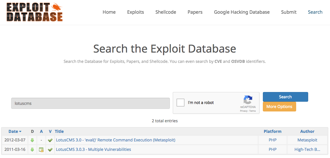 ExploitDB-LotusCMS